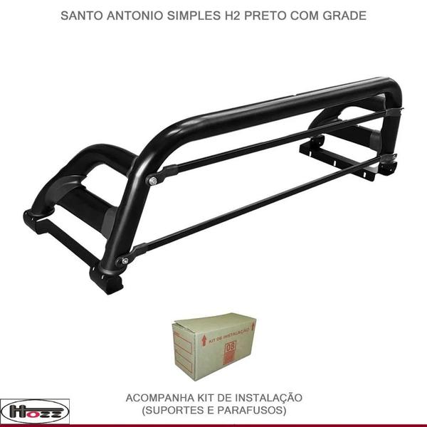 Imagem de Santo Antonio CD e CS Amarok modelo H2 Preto