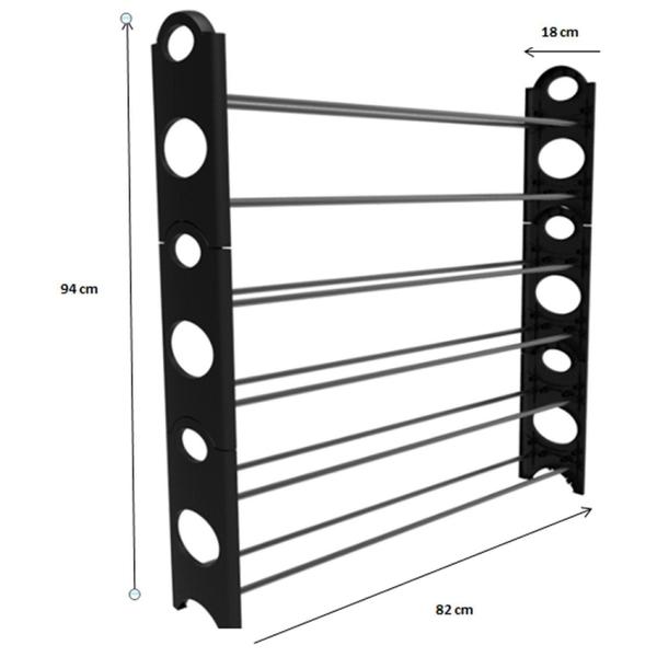 Imagem de Sapateira 32 Pares 80cm Tub Grifit