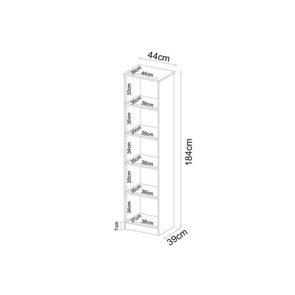 Imagem de Sapateira Demóbile Reflex c/1 Porta Branco