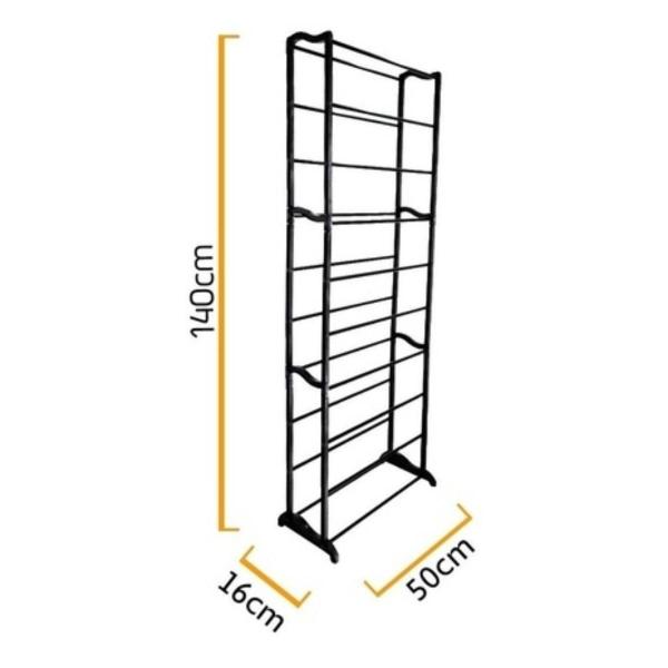 Imagem de Sapateira Grande Organizador Sapato Vertical Com 10 Andares