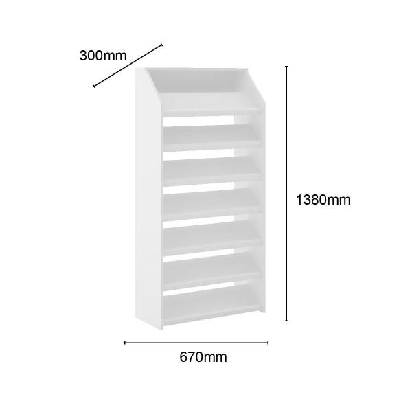 Imagem de Sapateira Multiuso SA3403 Branco - Tecnomobili