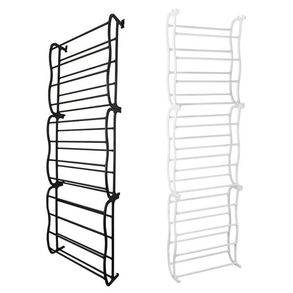 Imagem de Sapateira vertical de parede e porta para 36 pares