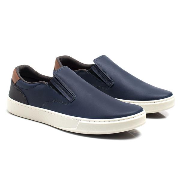 Imagem de Sapatenis Casual Slip On Masculino Tenis Moderno Macio Dia a Dia