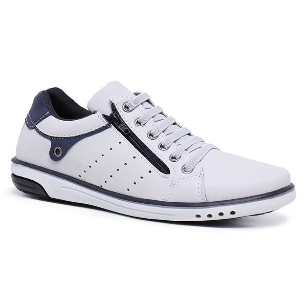 Sapatênis Masculino Casual Fechamento Elastico e Ziper Sapatênis Masculino Casual Fechamento Elastico e Ziper