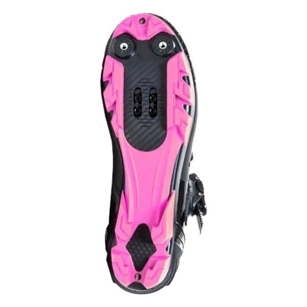 Imagem de Sapatilha de ciclismo mtb absolute luna tam 36 preto/rosa