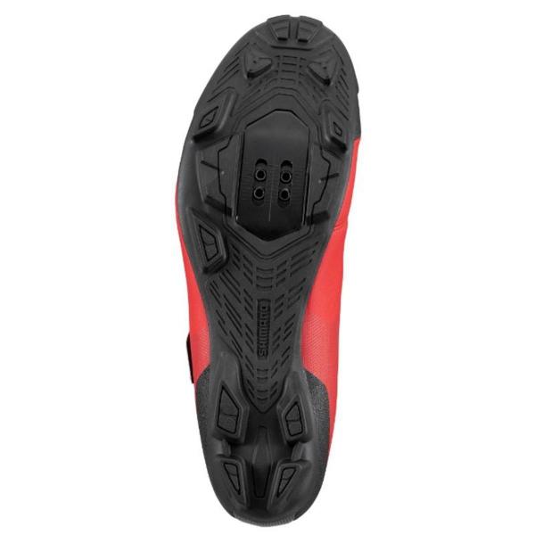 Imagem de Sapatilha de ciclismo shimano mtb sh-xc100 tam 43 vermelho