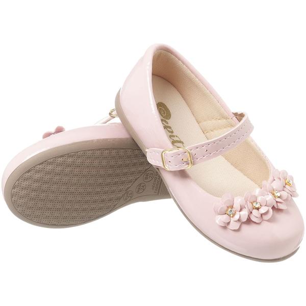Sapatilha Infantil Feminina Confortável Estilo Boneca Princesa