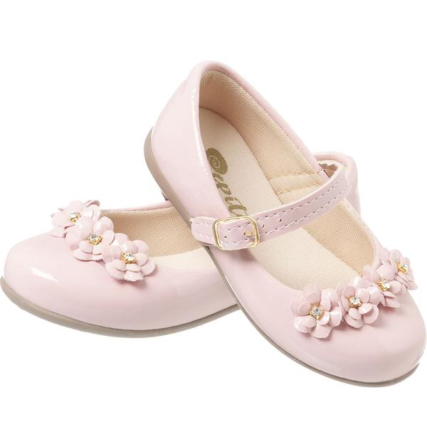 Sapatilha Infantil Feminina Confortável Estilo Boneca Princesa