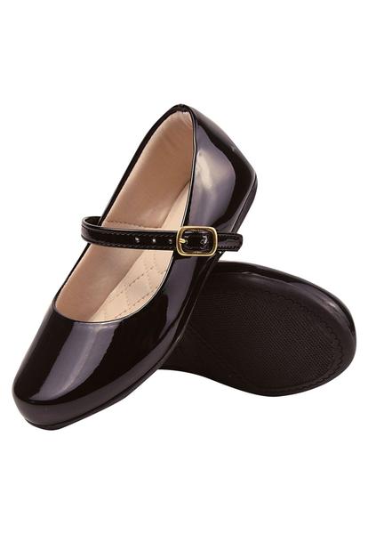 Sapatos Infantis Sapatinho Preto Para Bebe Sapatilha Infantil