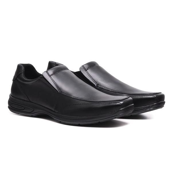 Imagem de Sapato Branco Mocassim Oxford Social Masculino Médico Enfermagem 