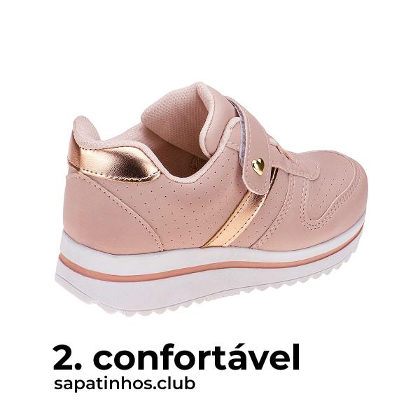 Sapato Feminino Infantil KIT PARES Tam 24 ao 34 Meia-Calça