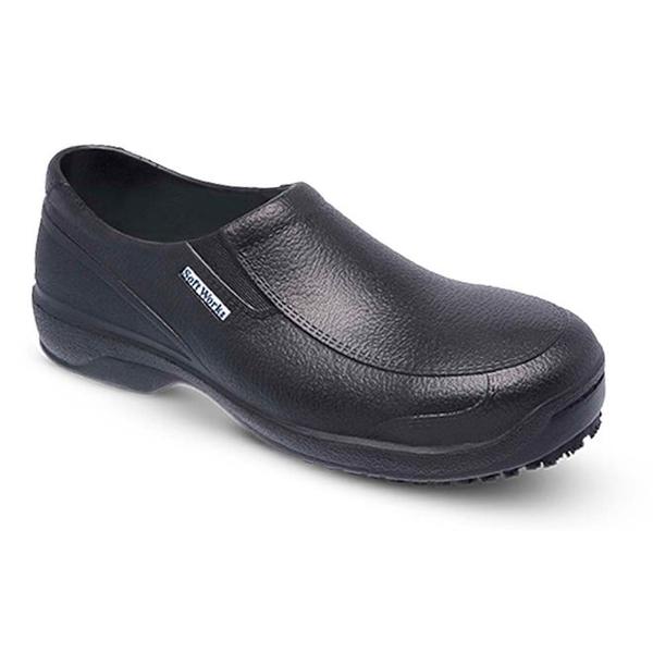 Imagem de Sapato Social Antiderrapante e Impermeável BB67 Soft Wroks Preto CA 42508