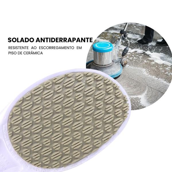 Imagem de Sapato Softworks BB65 Antiderrapante Cozinha Hospital Enfermagem