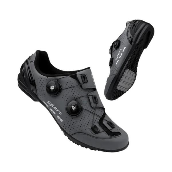 Imagem de Sapatos de Ciclismo Masculinos Antiderrapantes para Mountain Bike e Estrada - 2023