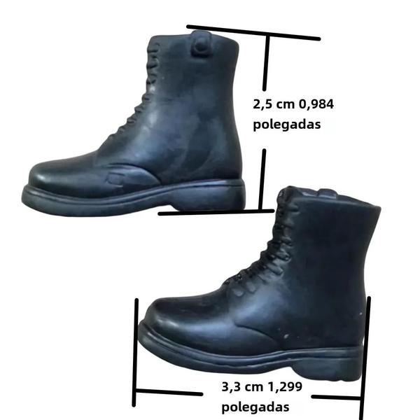 Imagem de Sapatos e Botas Coloridas para Boneca Escala 1/6 - Acessórios para Brinquedo