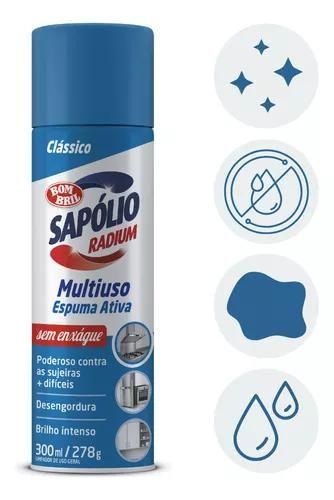 Imagem de Sapolio Radium Espuma Ativa 300ml