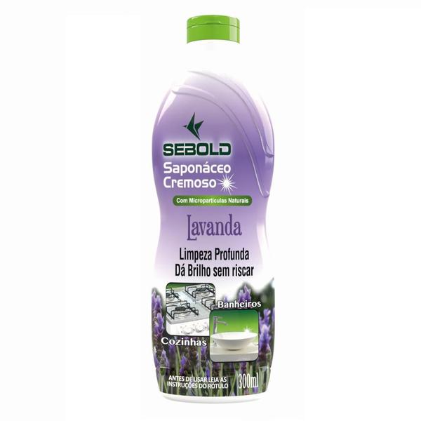 Imagem de Saponaceo Cremoso Lavanda 300ml Sebold