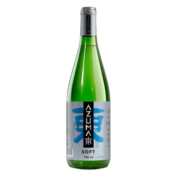 Imagem de Saquê Azuma Soft Sake Seco 740ml 6 Unidades