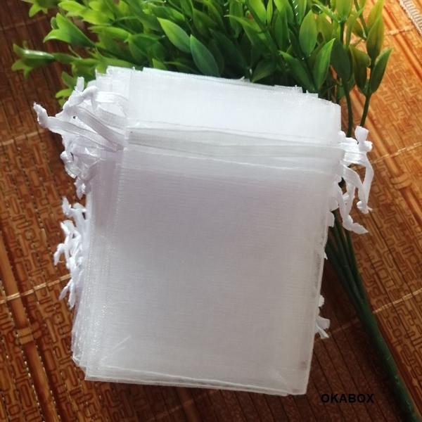 Saquinho De Organza 10x13 Fita Cetim Lembrancinha ( 100 Und ) - ART E FESTA Imagem de Saquinho De Organza 10x13 Fita Cetim Lembrancinha ( 100 Und )