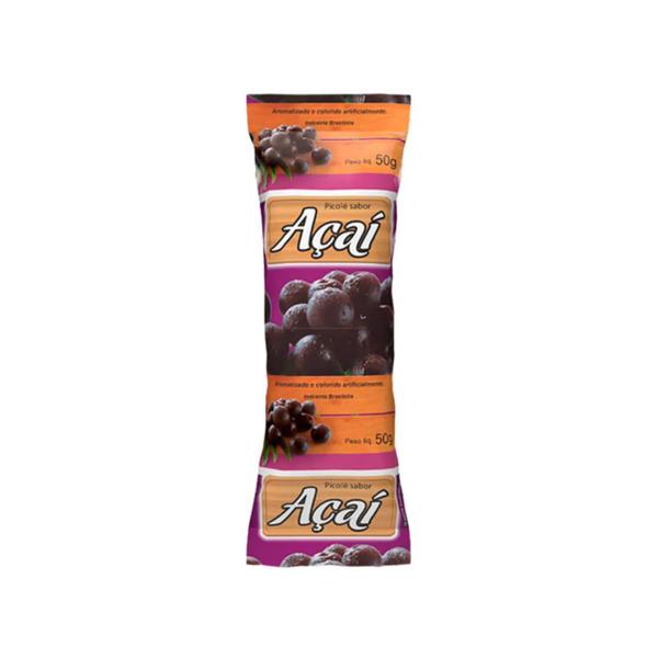 Saquinho P/ Picole Bopp Acai C/ 250 Gr - RIO NOVO Imagem de Saquinho P/ Picole Bopp Acai C/ 250 Gr