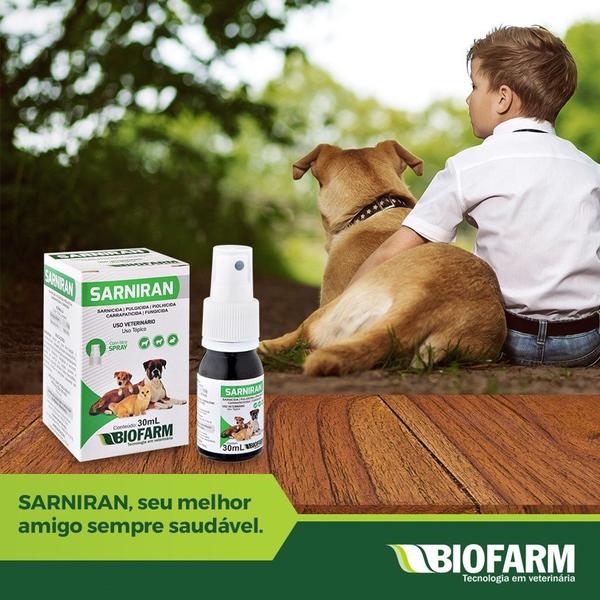 Imagem de Sarniran 100 ml - Contra sarnas, pulgas, piolhos, carrapatos e fungos