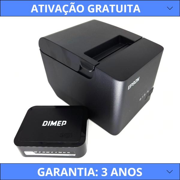 Imagem de Sat Fiscal Dimep + Impressora Epson  Instalação & Ativação Gratuita