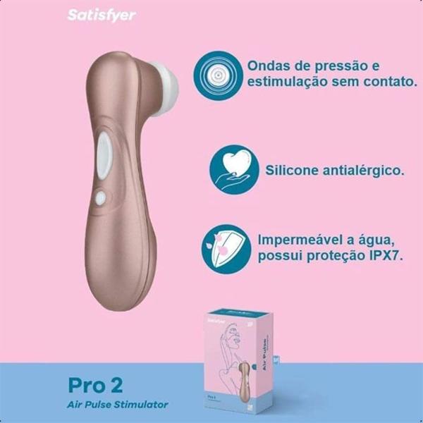 Imagem de Satisfyer Pro 2 Vibration Sugador Vibrador Estimulador De Clitóris Satisfyer Pro 2 