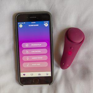 Imagem de SATISFYER SEXY SECRET Calcinha Vibratória Com Controle por Aplicativo APP