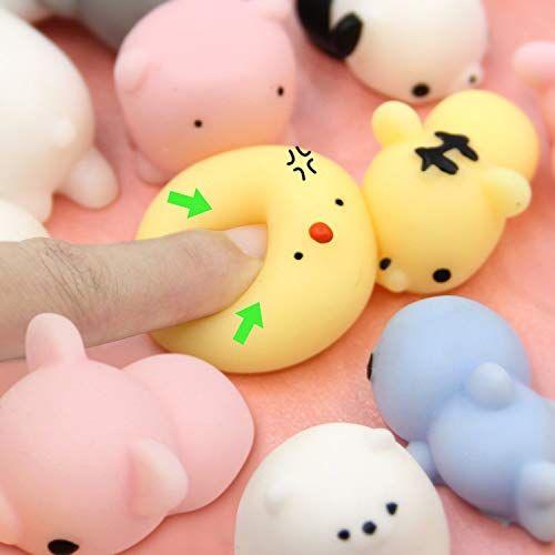 Satkago Mochi Squishy Toys, Ovos de Páscoa Fillers Party Favor Imagem de Satkago Mochi Squishy Toys, Ovos de Páscoa Fillers Party Favor