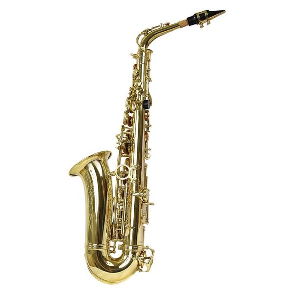 Imagem de Saxofone Alto As 200 Laqueado Dourado Com Case New York F097