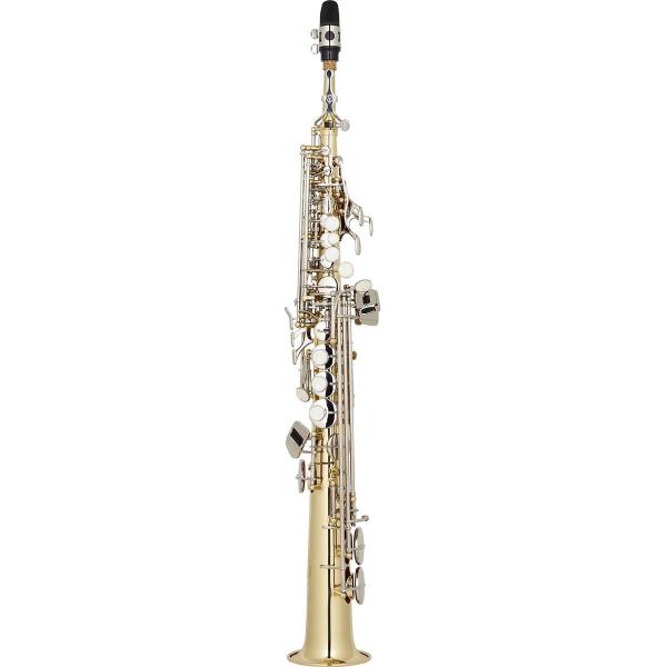 Imagem de Saxofone Soprano EAGLE Sib SP502 LN Laqueado Niqueladas