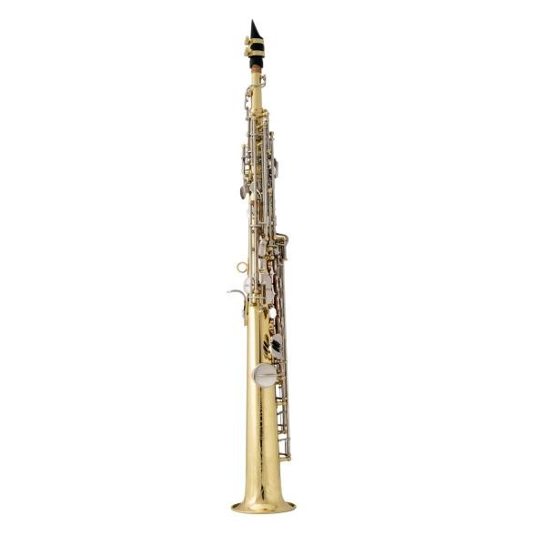 Imagem de Saxofone Soprano Tokai Laqueado Chaves Niqueladas TSS200LN