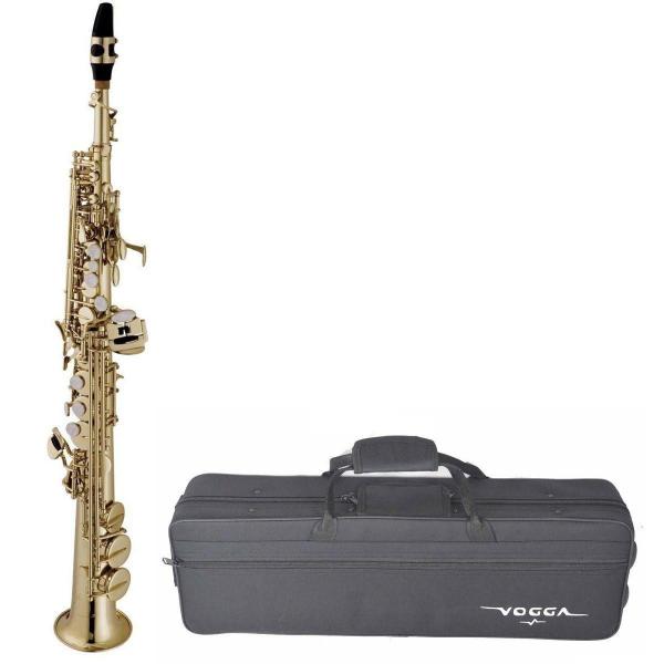 Imagem de Saxofone Soprano Vogga Vssp701N Com Case