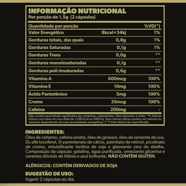 Sbell Prime Óleo de Cártamo Óleo de Semente de Uva e Óleo de Girassol 60 cápsulas 750mg Fitoprime Imagem de Sbell Prime Óleo de Cártamo Óleo de Semente de Uva e Óleo de Girassol 60 cápsulas 750mg Fitoprime