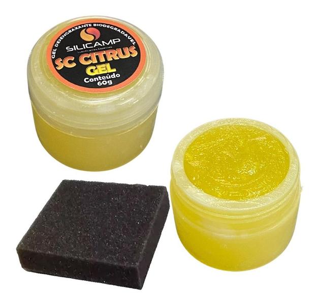 Imagem de Sc Citrus Gel Removedor Colas Insufilm Grude Adesivo Piche 60g