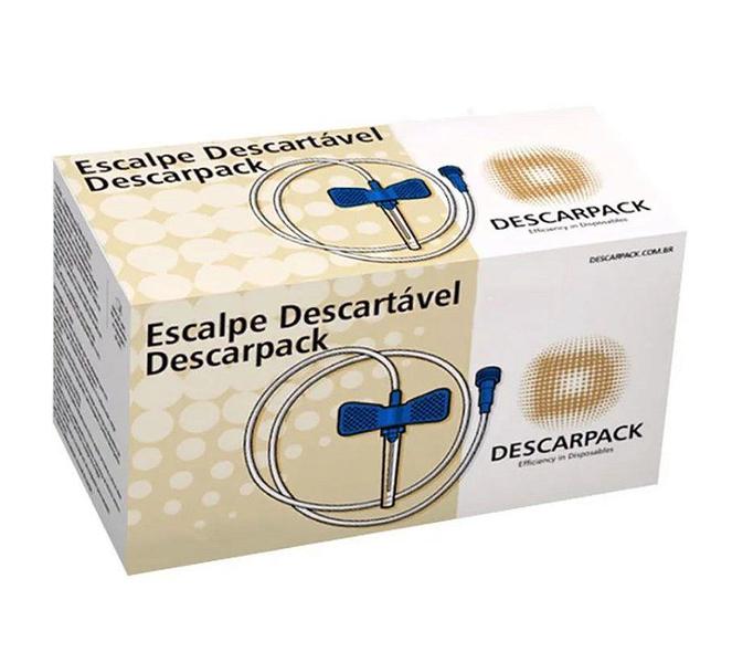 Imagem de Scalp 23G  Descartável Luer Lock Caixa C/100 Unidades - Descarpack