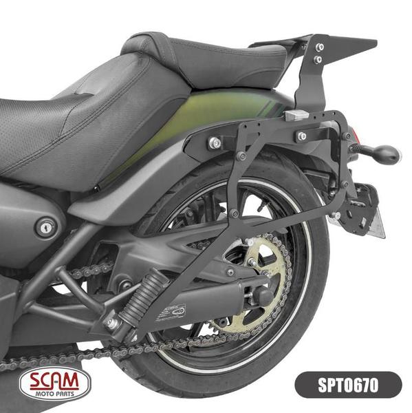 Imagem de Scam suporte bau lateral kawasaki vulcan650 2015 spto670