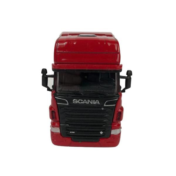 Imagem de Scania R730 V8 Trucado Welly 1:64 Vermelho