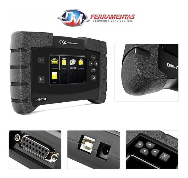 Imagem de Scanner Automotivo Portugues Ajuste Flex com bolsa