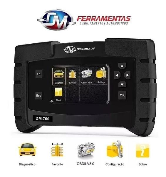 Imagem de Scanner Automotivo Profissional Dm-760 Ajuste Af