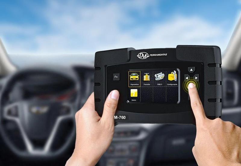 Imagem de Scanner Automotivo Profissional Dm-760 Ajuste Af