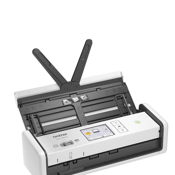 Imagem de Scanner de Mesa Brother ADS1800W, Wireless, Duplex, USB, Branco