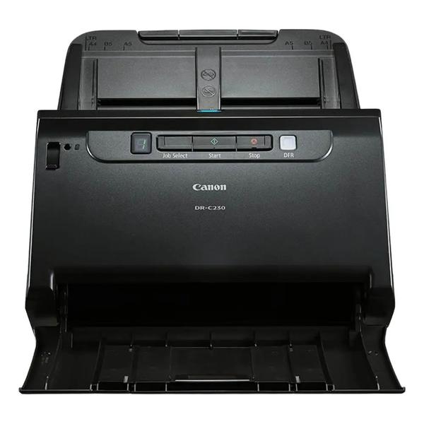 Imagem de Scanner de Mesa Canon imageFórmula DR-C230 Usb 30ppm Color Frente e Verso Bivolt Preto