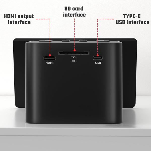 Imagem de Scanner digital de filmes e slides DigitConvert 22MP com LCD de 5"