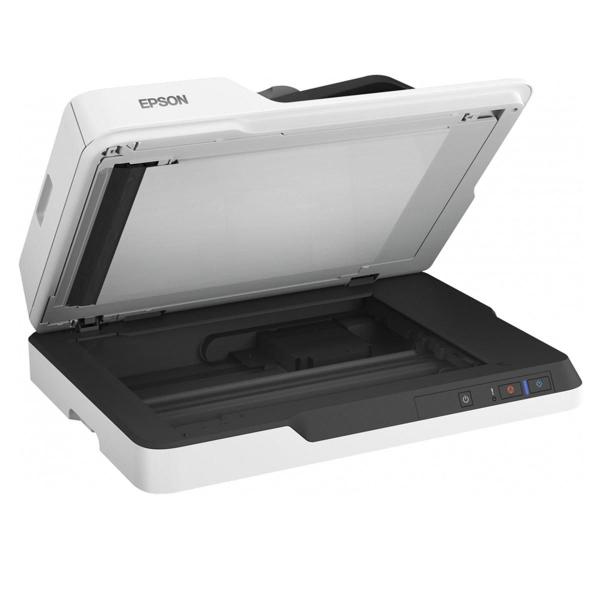 Imagem de Scanner Epson WorkForce DS-1630 DS1630 de Mesa  Conexão USB Até Tamanho A4 ADF para 50 Folhas