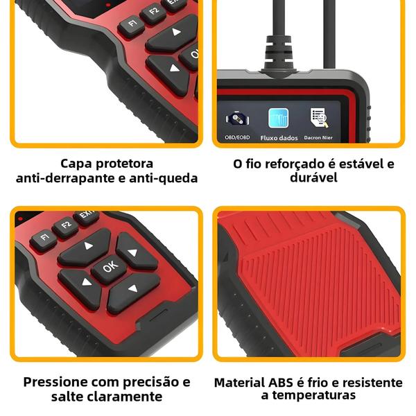 Imagem de Scanner OBD2 Profissional V519 - Ferramenta de Diagnóstico Automotivo