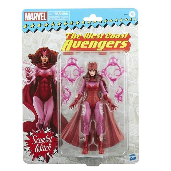 Imagem de Scarlet Feiticeira Retro Marvel Legends Series Hasbro F5884