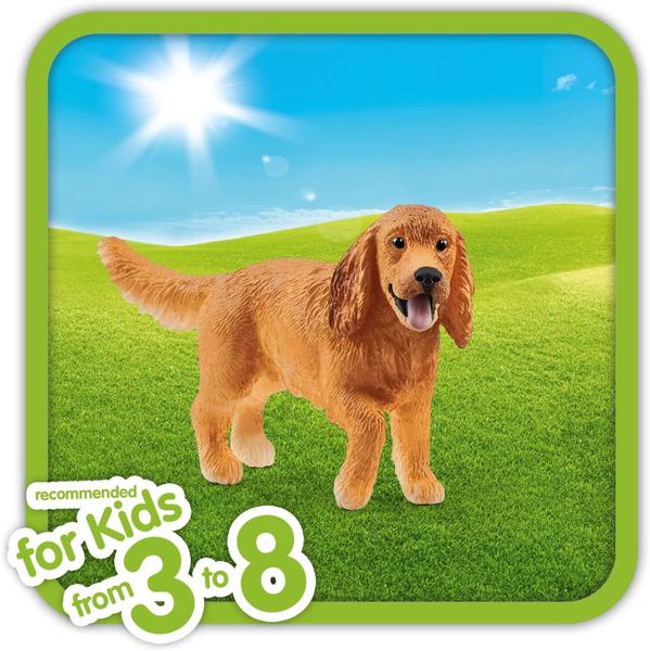 Imagem de SCHLEICH Farm World, Estatueta animal, Brinquedos de Fazenda para Meninos e Meninas de 3 a 8 anos, Cocker Spaniel Inglês