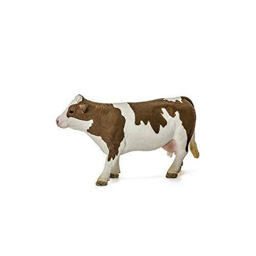 Imagem de SCHLEICH Farm World, Estatueta animal, Brinquedos de Fazenda para Meninos e Meninas de 3 a 8 anos, Vaca Simental