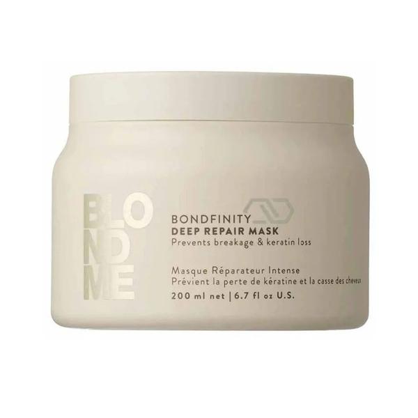 Schwarzkopf BlondMe Bondfty - Máscara Reparação Prof. 200ml - Schwarzkopf Professional